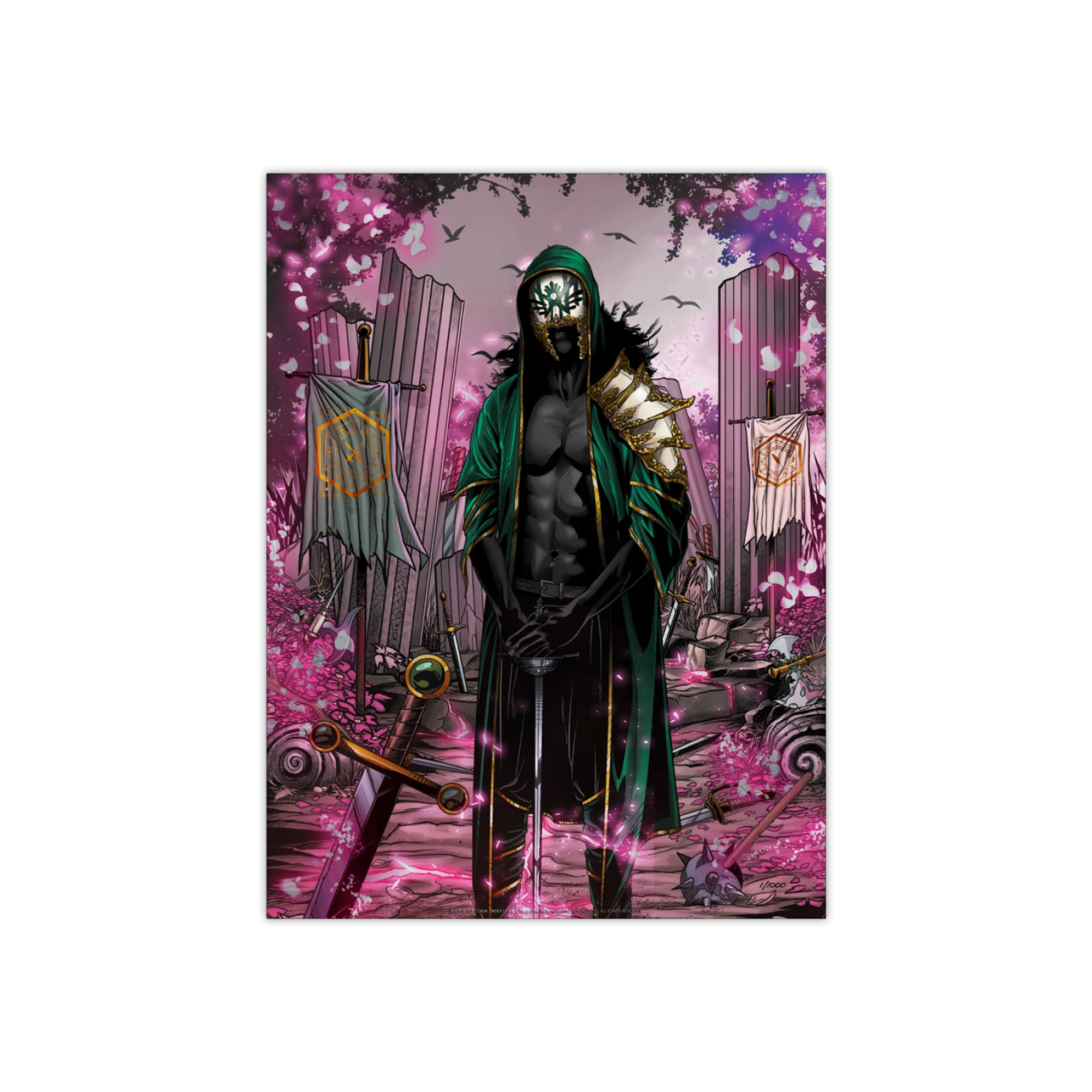 SLEEP TOKEN 'EVEN IN ARCADIA' FOIL POSTERS - Image 2