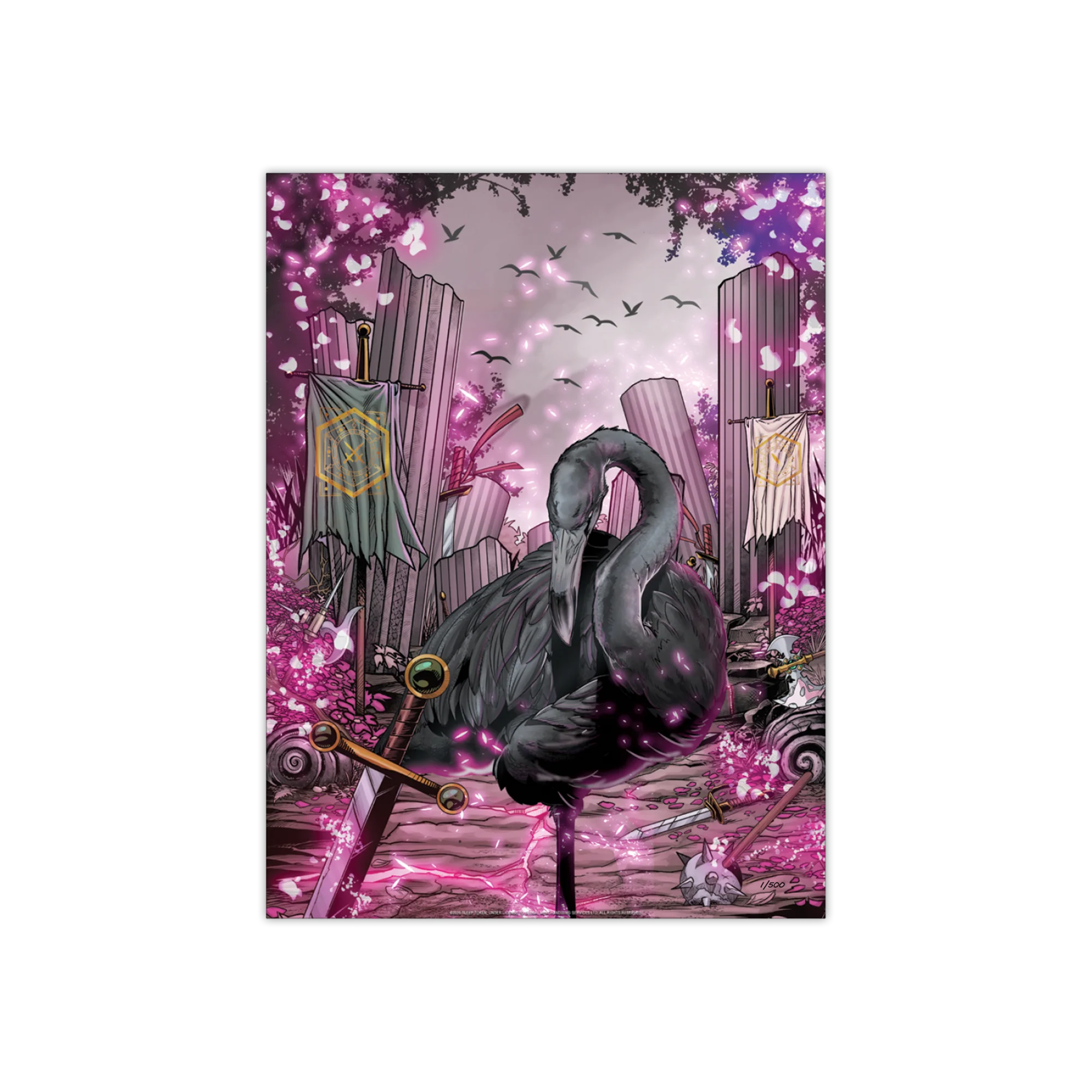 SLEEP TOKEN 'EVEN IN ARCADIA' FOIL POSTERS - Image 3