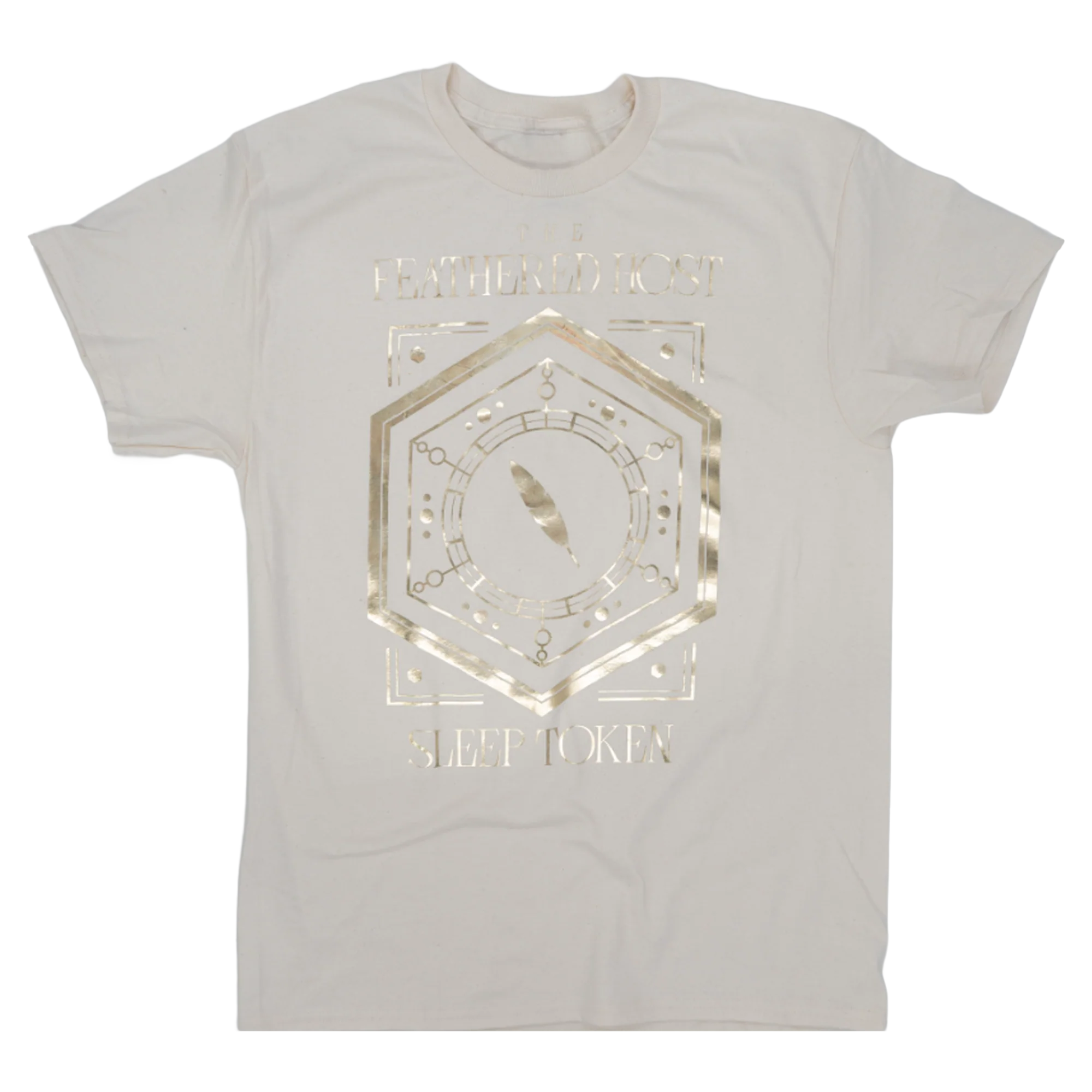 SLEEP TOKEN "FEATHERED HOST" LIMITED EDITION EXCLUSIVE FOIL PRINT T-SHIRT