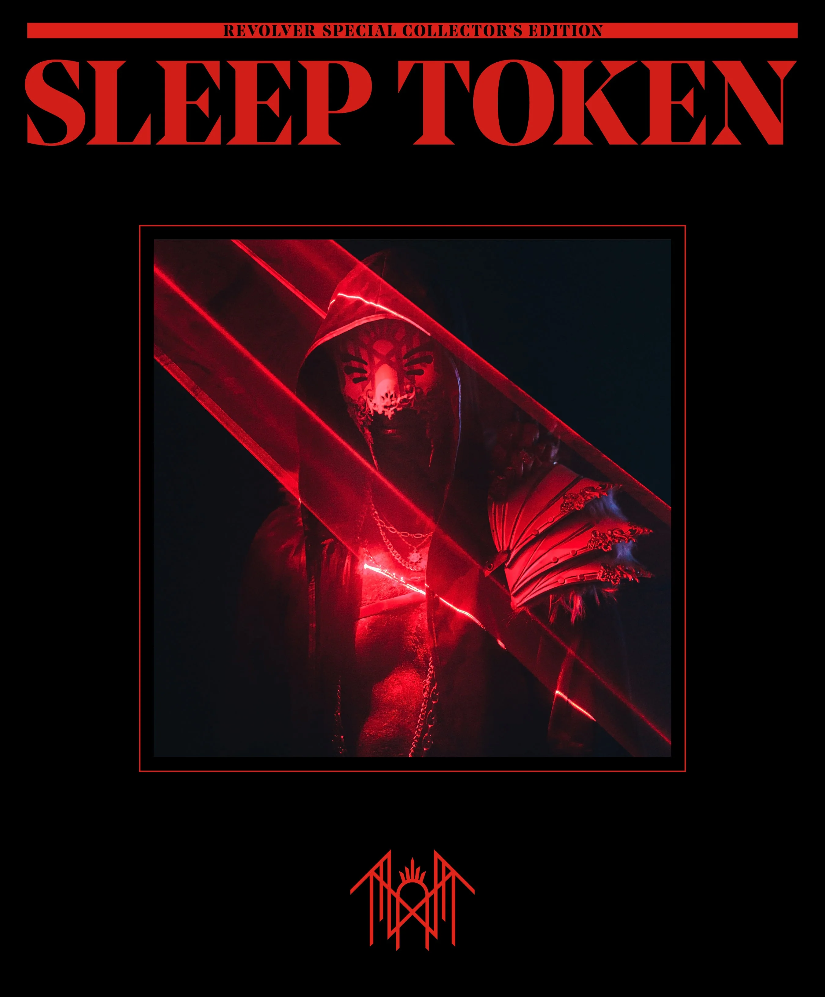SLEEP TOKEN x REVOLVER BUNDLE – SPECIAL COLLECTOR'S EDITION DELUXE MAGAZINE W/ 'EVEN IN ARCADIA' 2LP - BLACK - Image 8