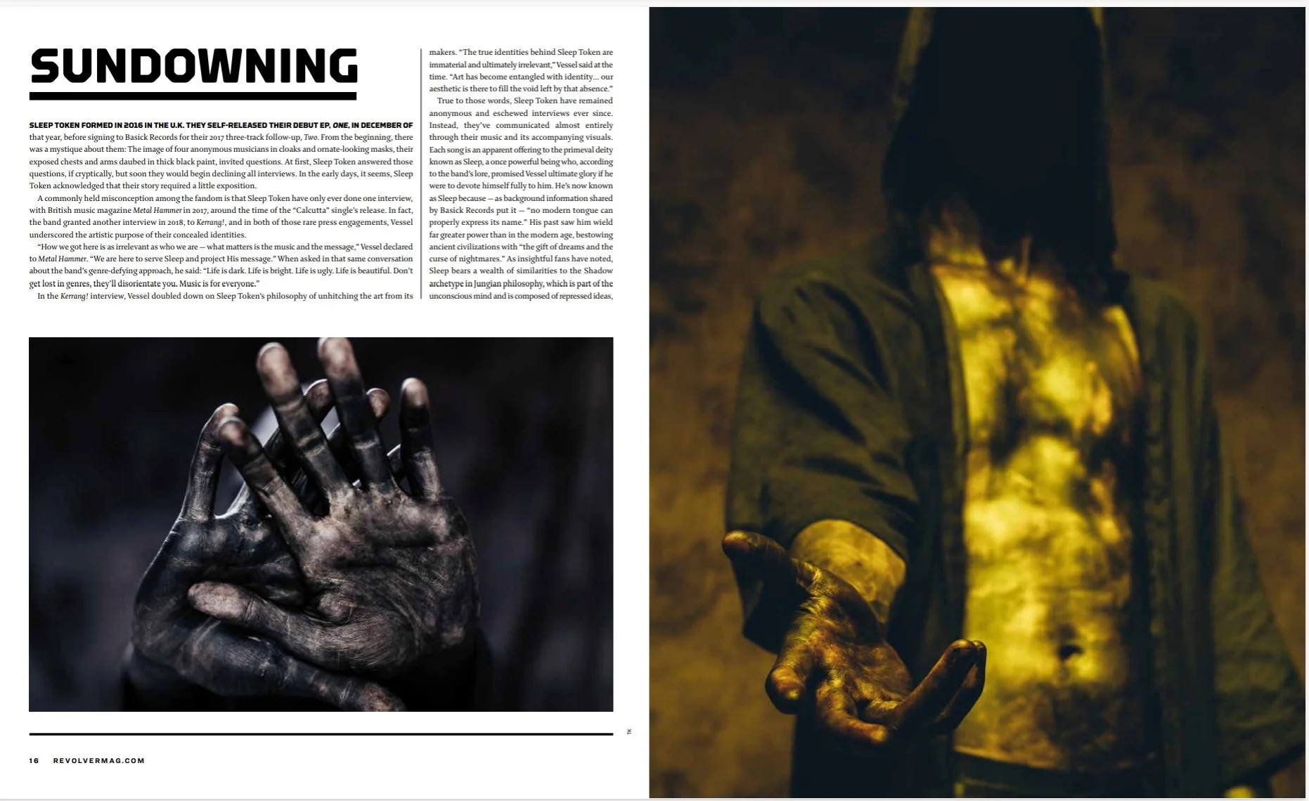 SLEEP TOKEN X REVOLVER SPECIAL COLLECTOR'S EDITION DELUXE MAGAZINE - Image 2