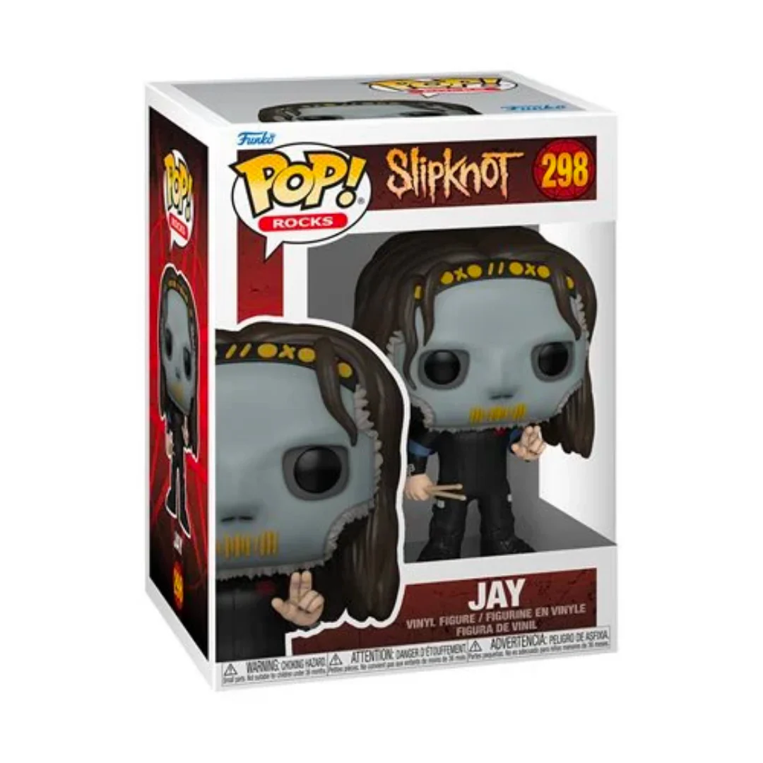 SLIPKNOT JAY W/ DRUMSTICKS FUNKO POP! ROCKS FIGURE - Image 2