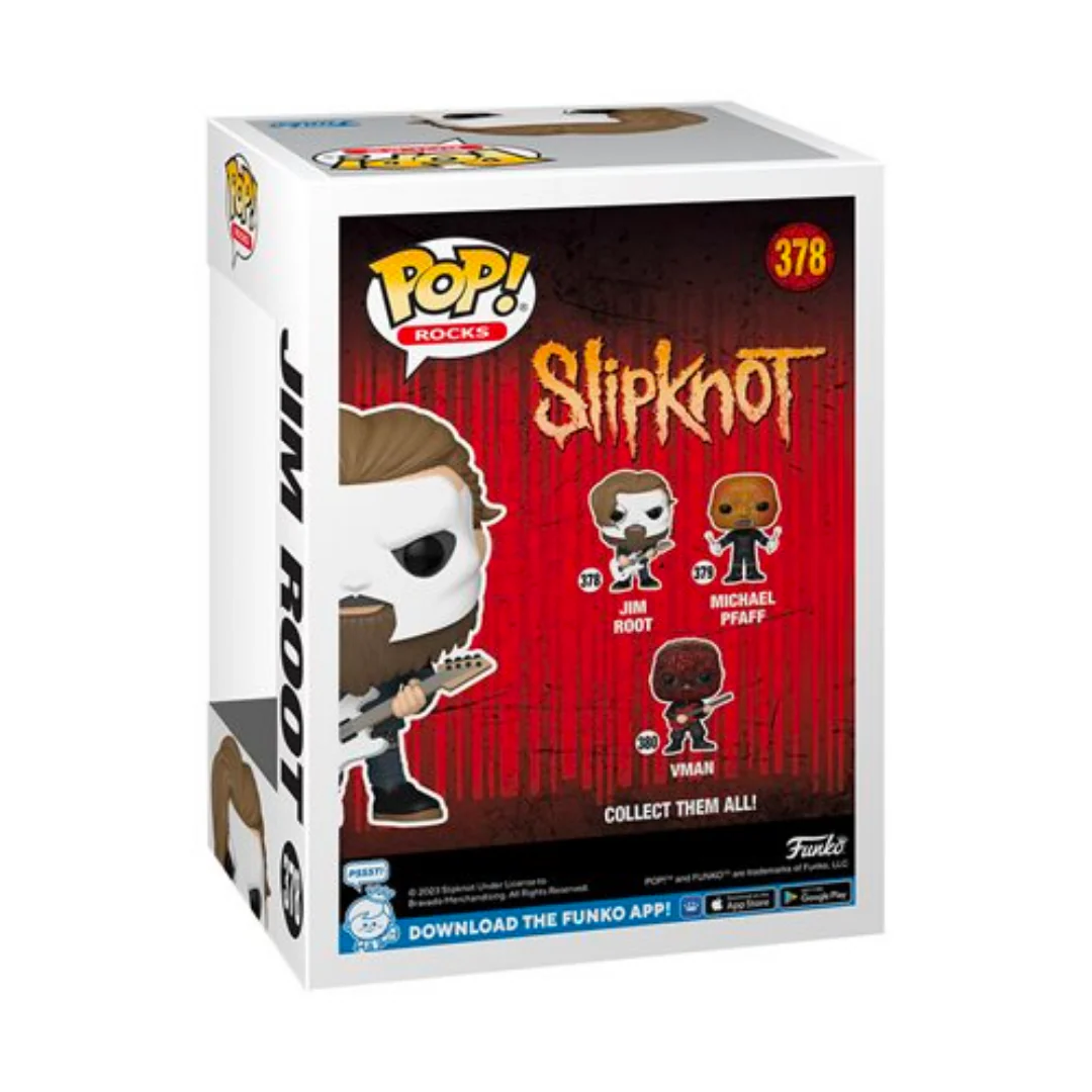 SLIPKNOT JIM ROOT W/ GUITAR FUNKO POP! ROCKS FIGURE - Image 3