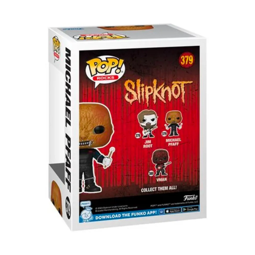 SLIPKNOT MICHAEL PFAFF FUNKO POP! ROCKS FIGURE - Image 3