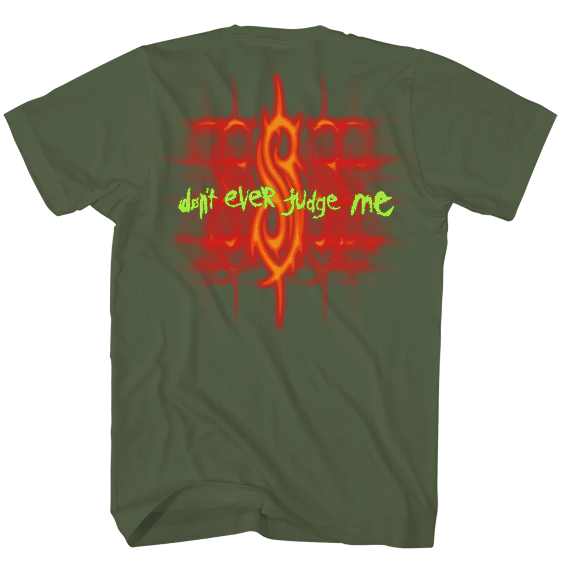 SLIPKNOT NEON DONT JUDGE ME FRT - Image 2