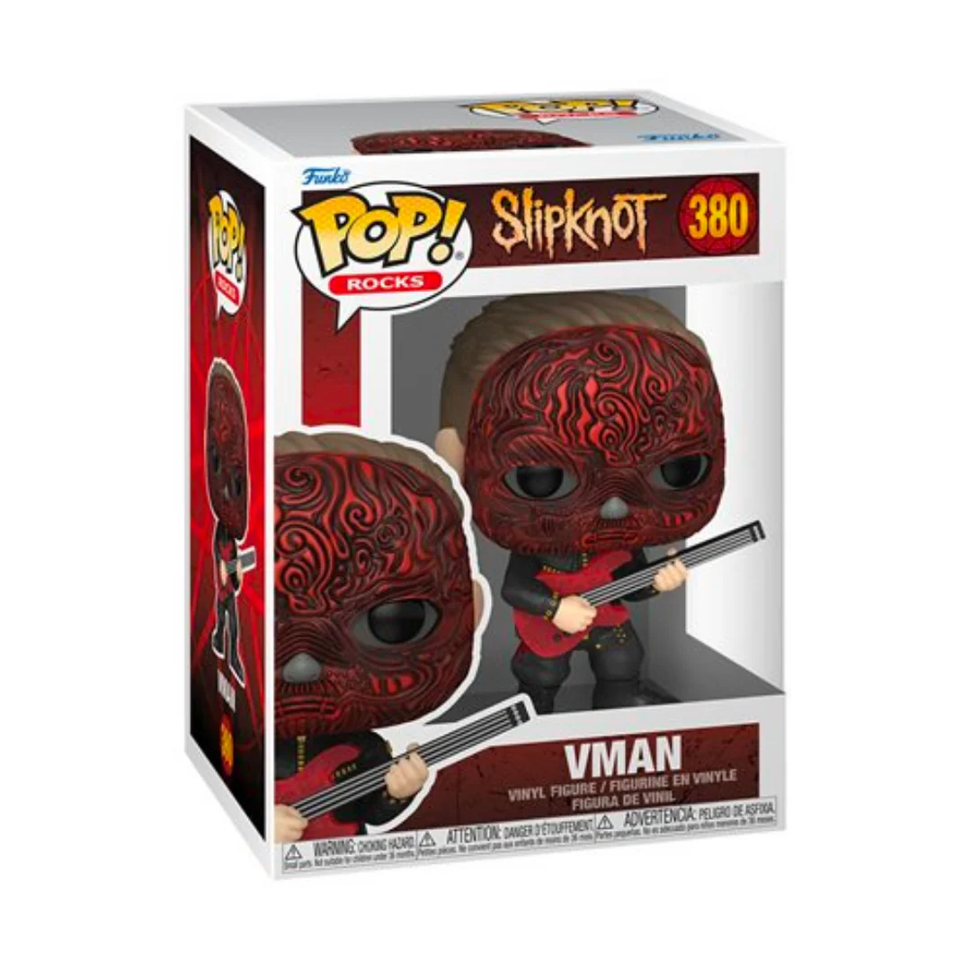 SLIPKNOT VMAN W/ GUITAR FUNKO POP! ROCKS FIGURE - Image 2