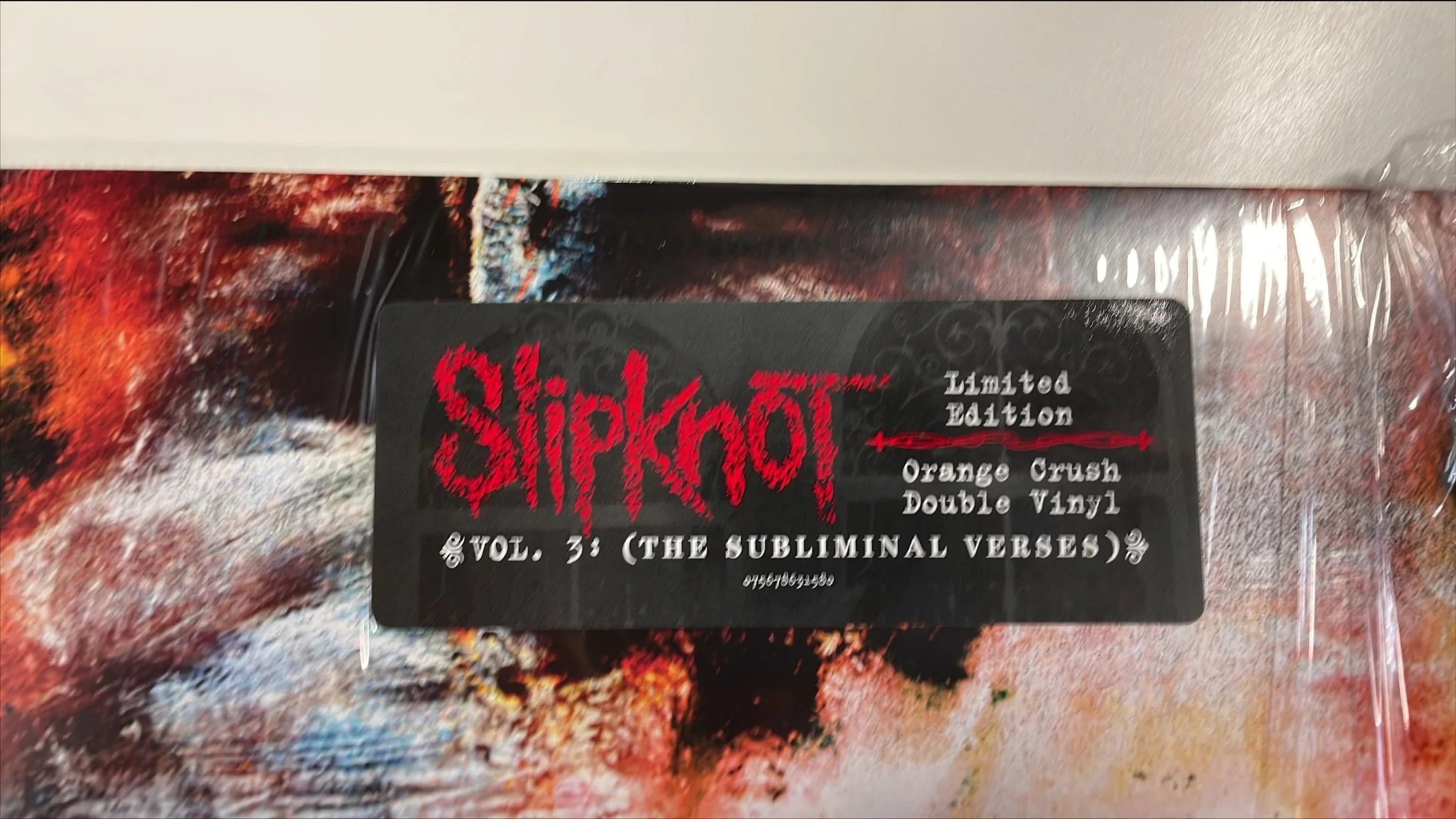 SLIPKNOT 'VOL. 3 THE SUBLIMINAL VERSES' 2LP - ORANGE CRUSH - Image 2