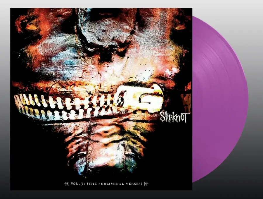 SLIPKNOT 'VOL. 3 THE SUBLIMINAL VERSES' 2LP - VIOLET - Image 2