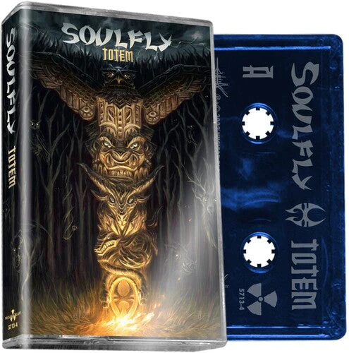 SOULFLY 'TOTEM' CASSETTE - BLUE