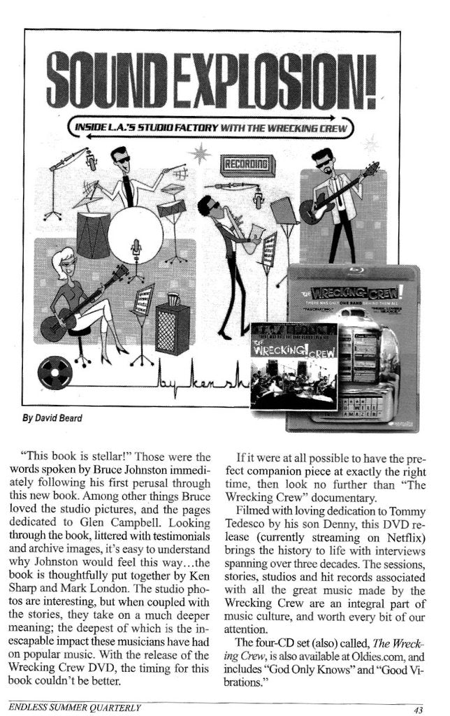SOUND EXPLOSION!: INSIDE L.A.'S STUDIO FACTORY WITH THE WRECKING CREW BOOK - Image 5
