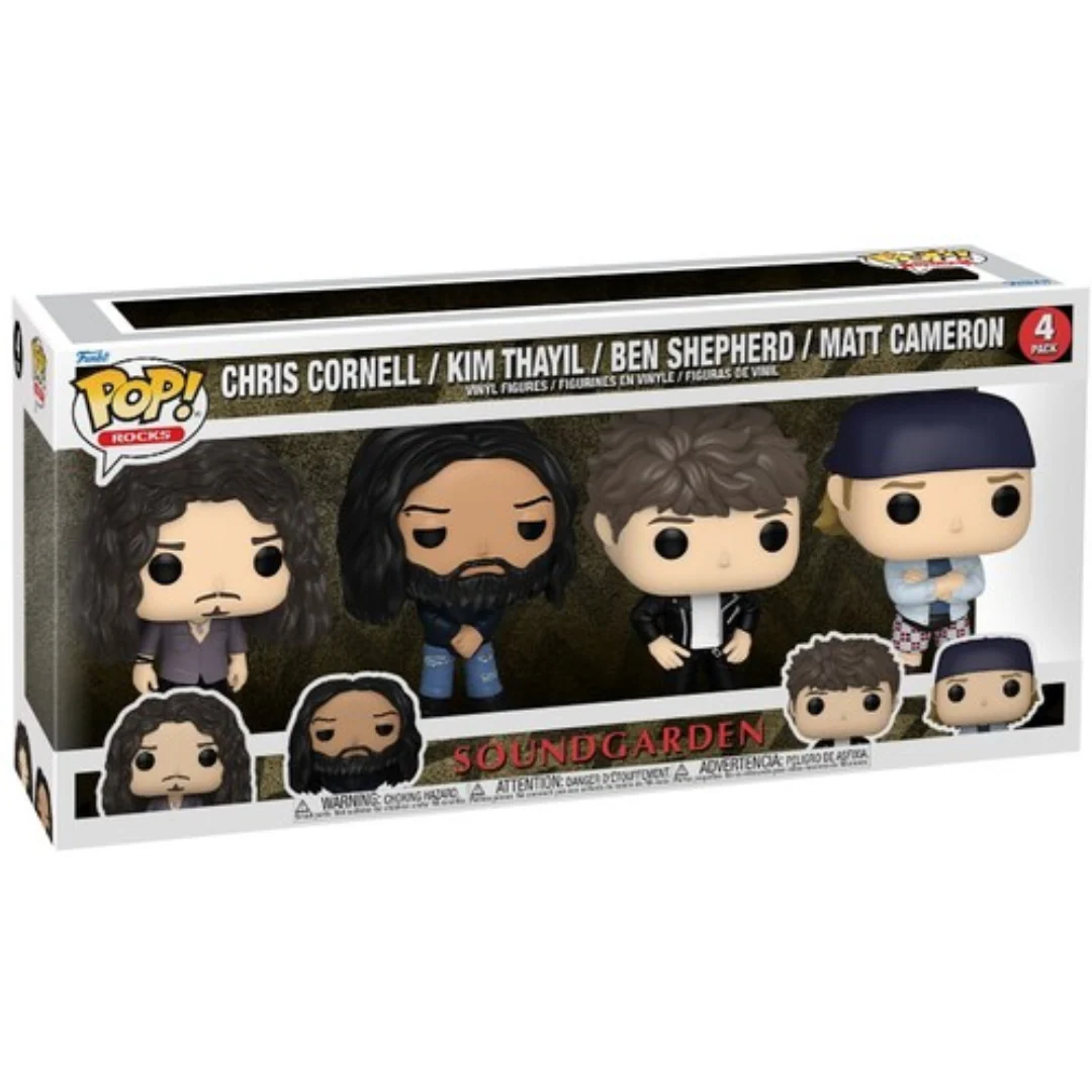 SOUNDGARDEN 4 PACK SET FUNKO POP! ROCKS FIGURE - Image 2