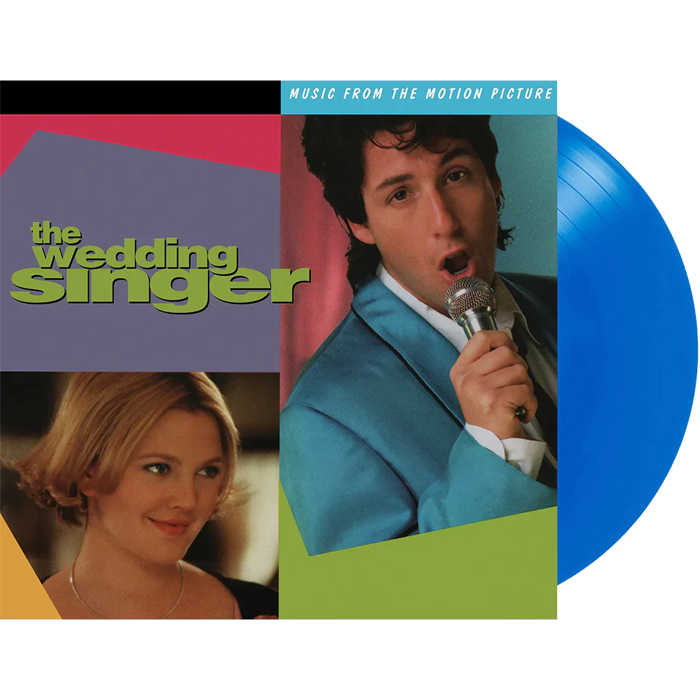 SOUNDTRACK 'THE WEDDING SINGER - MUSIC FROM THE MOTION PICTURE' LP - TRANSLUCENT BLUE