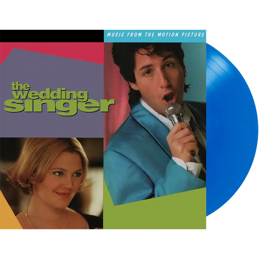 SOUNDTRACK 'THE WEDDING SINGER - MUSIC FROM THE MOTION PICTURE' LP - TRANSLUCENT BLUE - Image 2