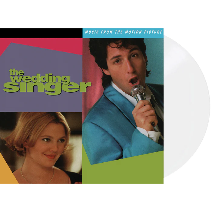 SOUNDTRACK 'THE WEDDING SINGER - MUSIC FROM THE MOTION PICTURE' LP - WHITE WEDDING