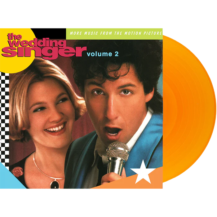 THE WEDDING SINGER VOLUME 2 - MORE MUSIC FROM THE MOTION PICTURE LP - TRANSLUCENT ORANGE
