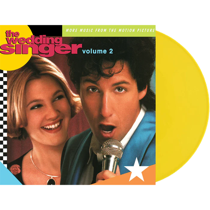 THE WEDDING SINGER VOLUME 2 - MORE MUSIC FROM THE MOTION PICTURE LP - YELLOW