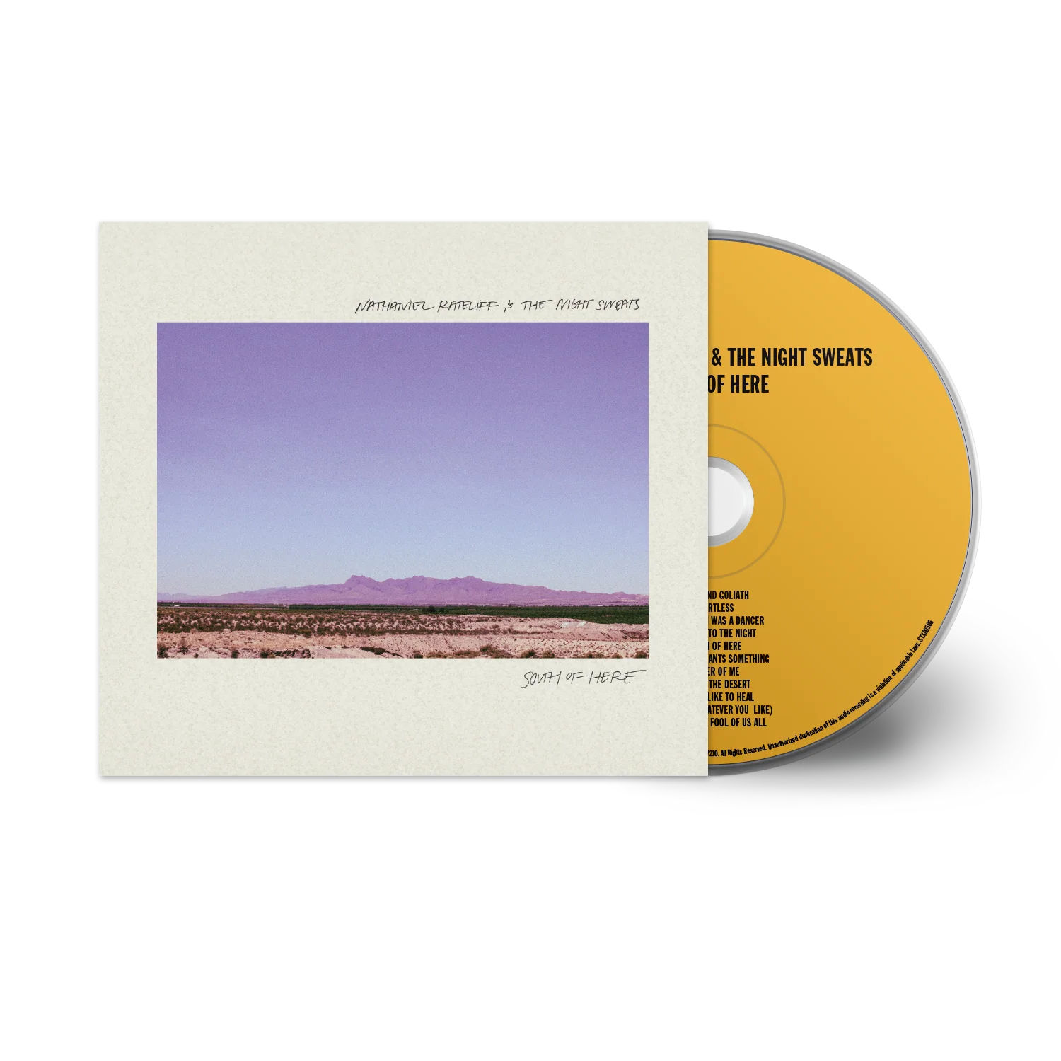 NATHANIEL RATELIFF & THE NIGHT SWEATS 'SOUTH OF HERE' CD
