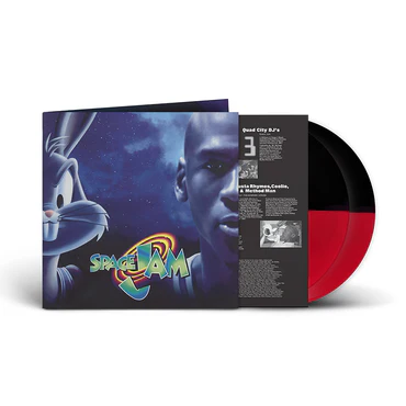 SPACE JAM SOUNDTRACK 2LP - BLACK/RED - Image 3