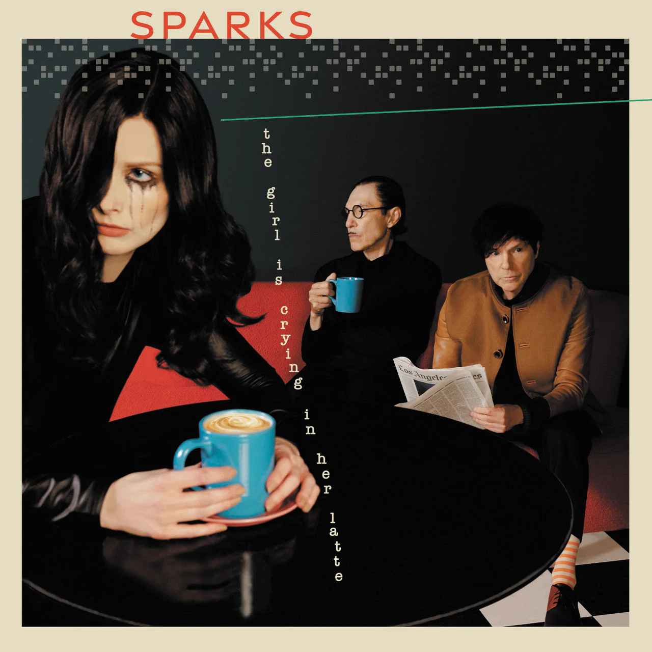 SPARKS 'THE GIRL IS CRYING IN HER LATTE' LP - Image 2