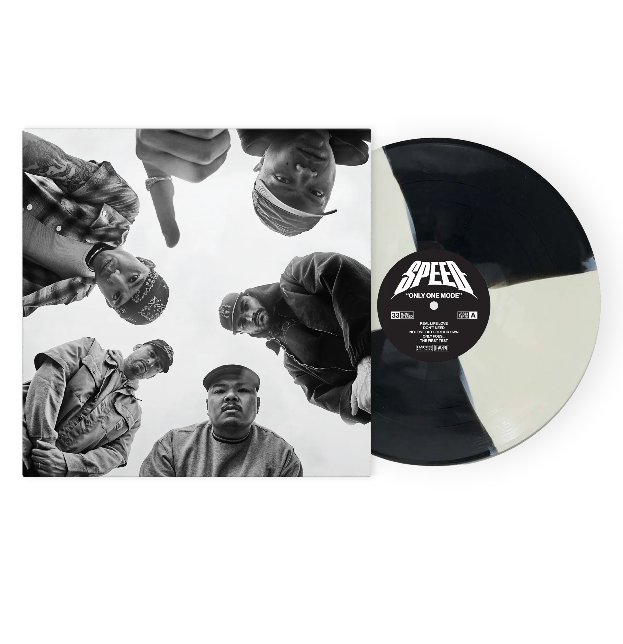 SPEED ‘ONLY ONE MODE’ LP - EXCLUSIVE - LTD. 300 - QUAD/BLACK/WHITE