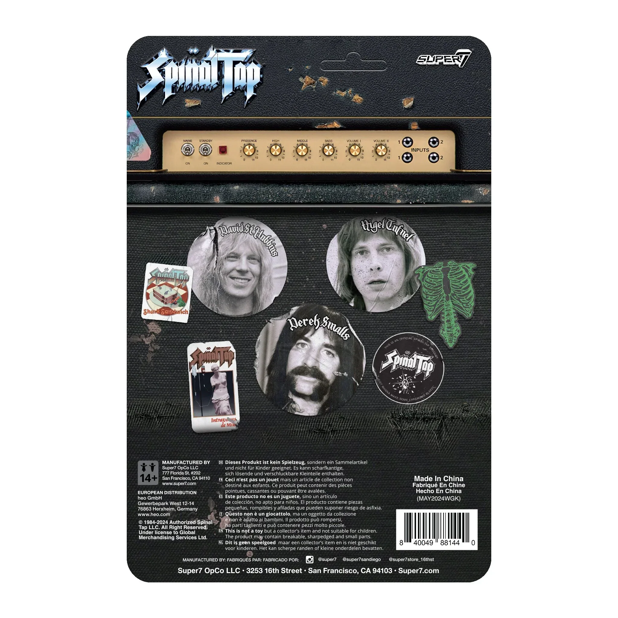SPINAL TAP WAVE 1 REACTION FIGURES - SET OF 3 - Image 6