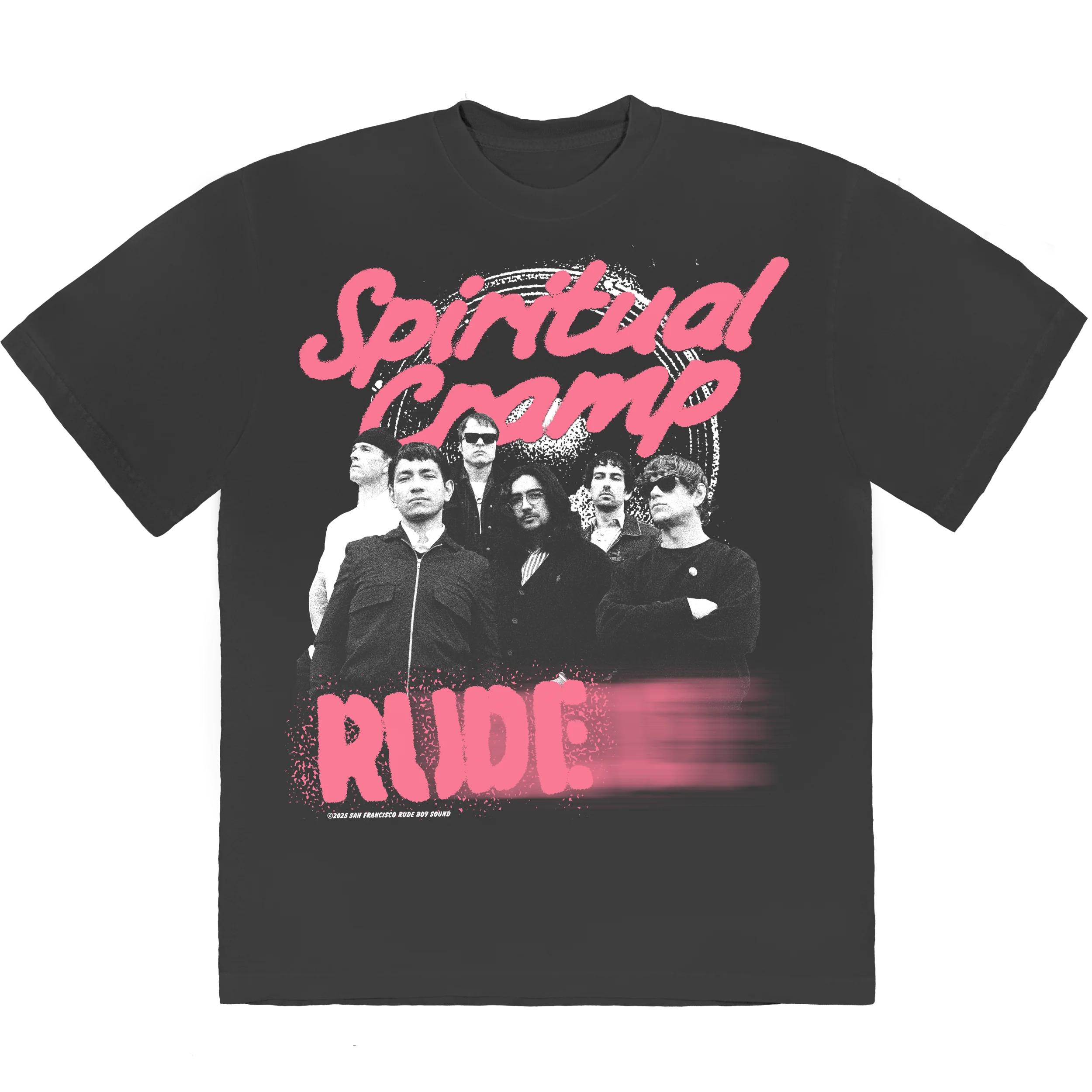 SPIRITUAL CRAMP ‘RUDE’ LP + ALT PRESS EXCLUSIVE T-SHIRT - EXCLUSIVE - LTD. 500 - ORANGE MARBLE - Image 2