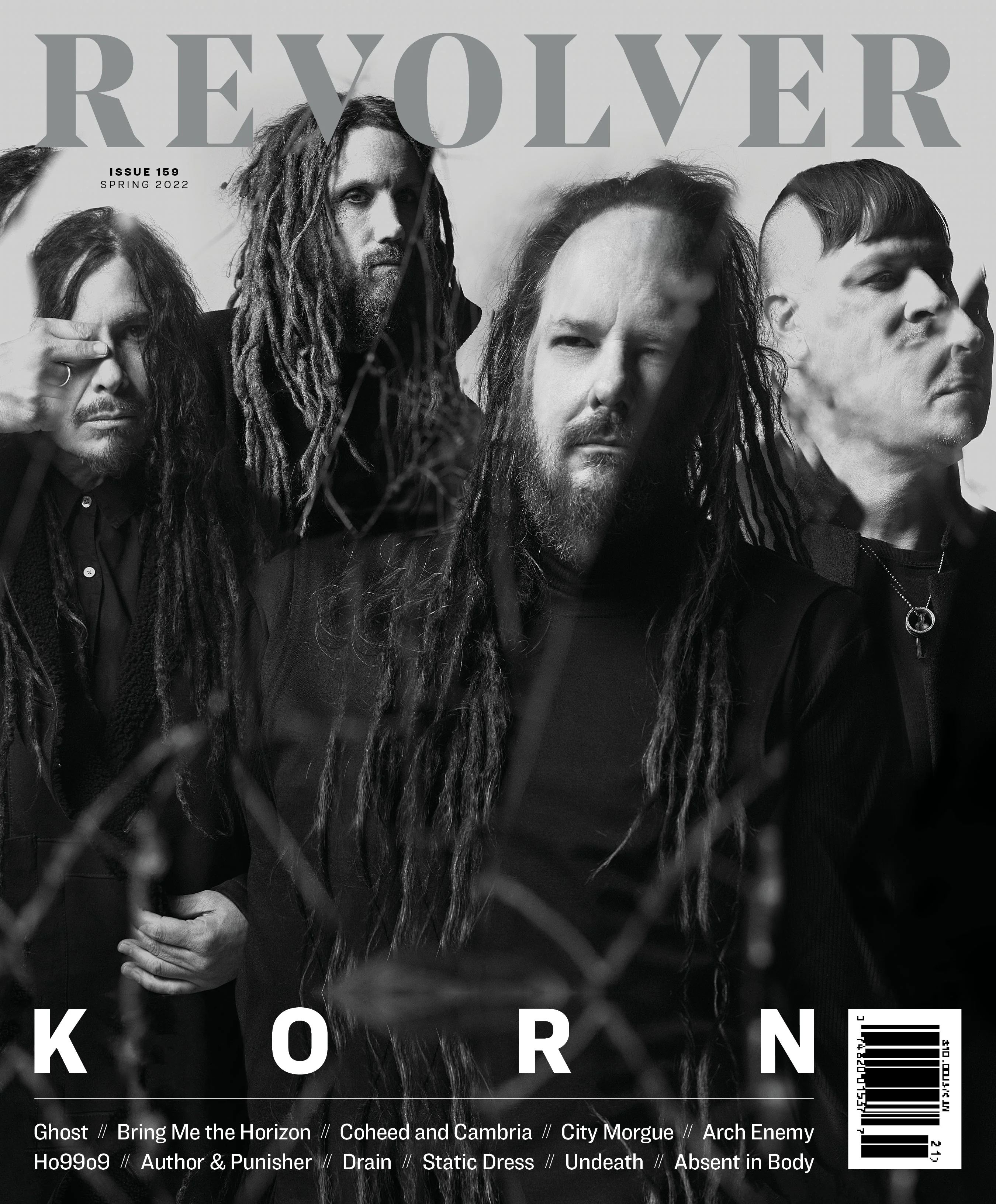 REVOLVER SPRING 2022 ISSUE FEATURING KORN