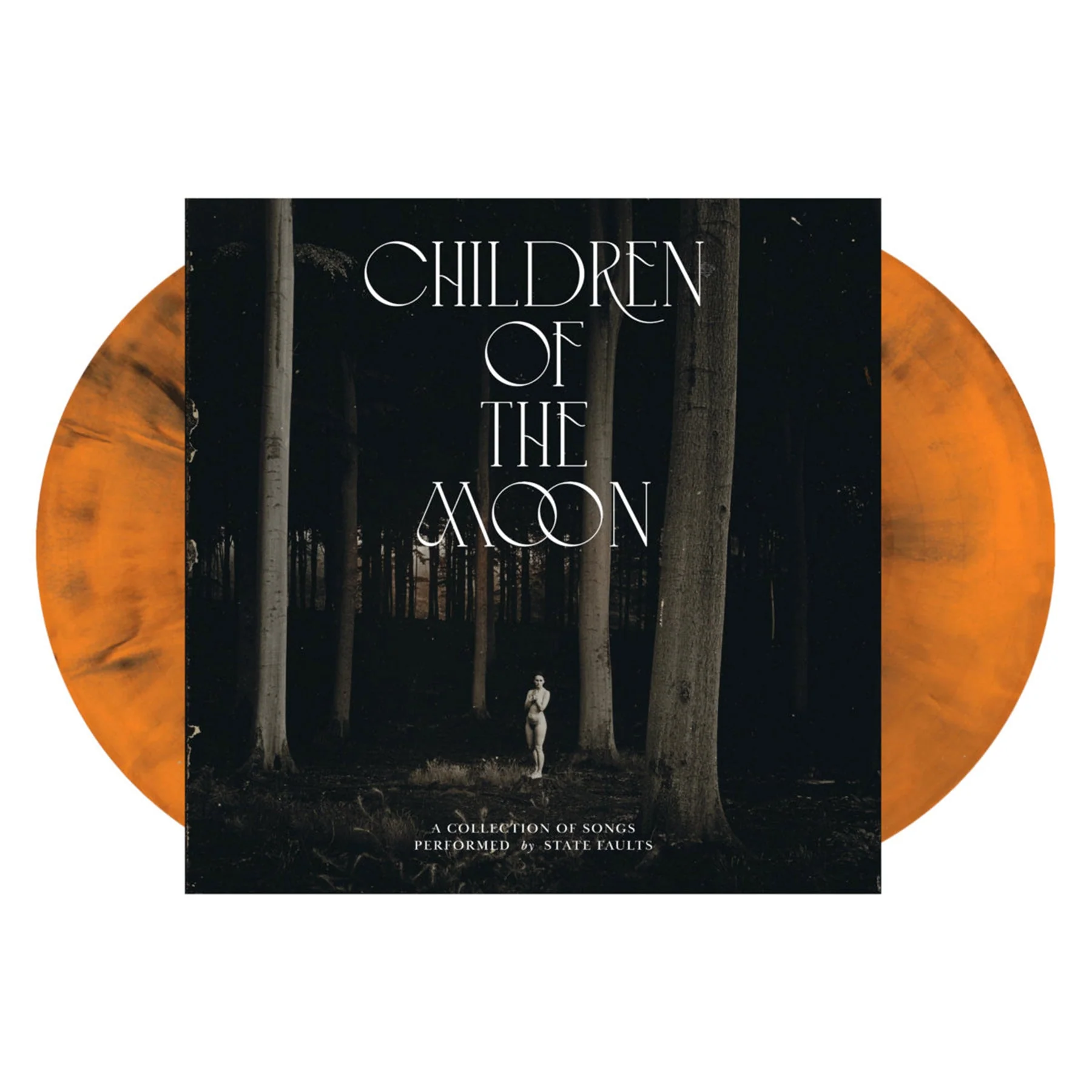 STATE FAULTS 'CHILDREN OF THE MOON” 2LP - ORANGE/BLACK/GALAXY