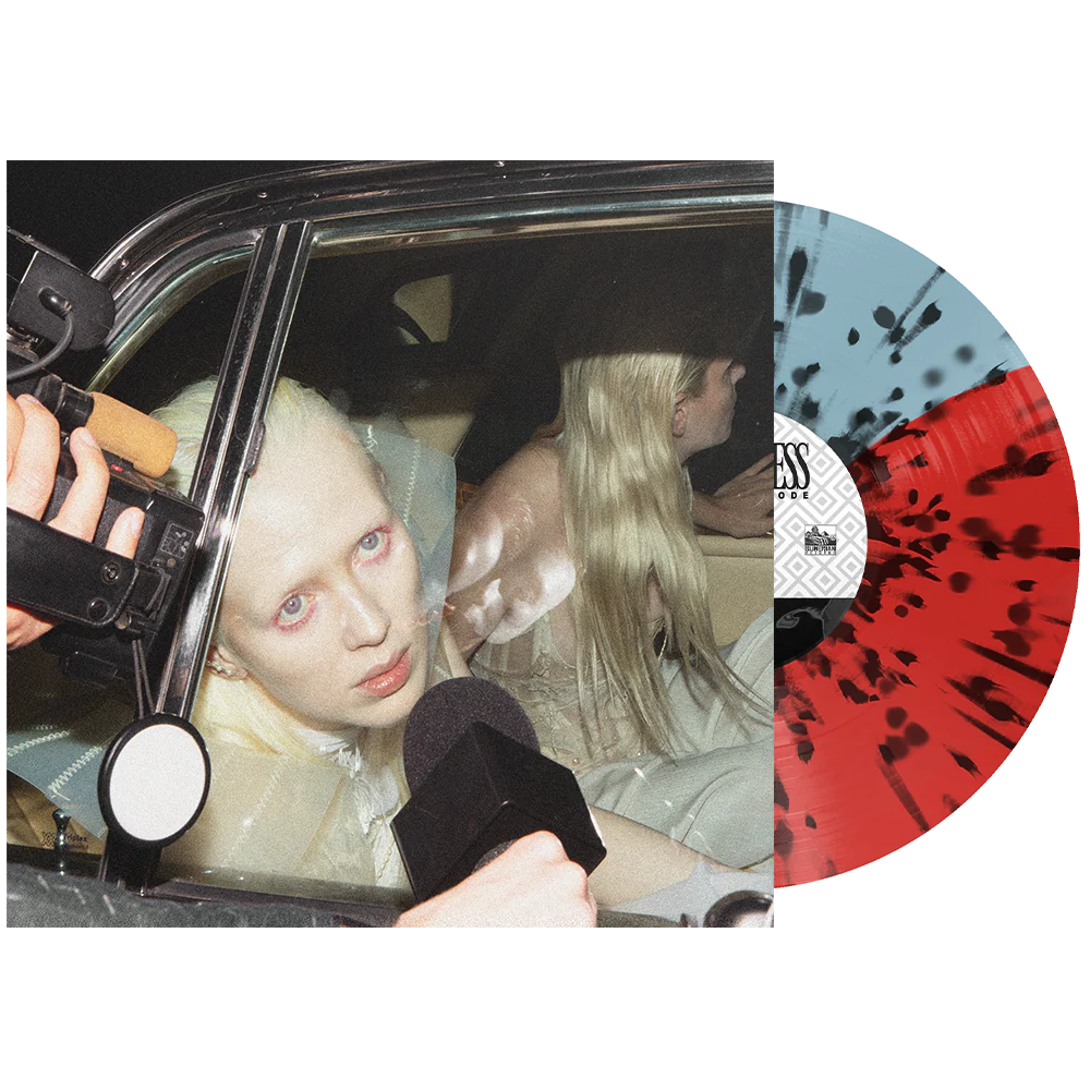 STATIC DRESS 'INJURY EPISODE' LP (Exclusive “ Limited to 100, Ice Blue & Red Half/Half w/ Black Splatter Vinyl)