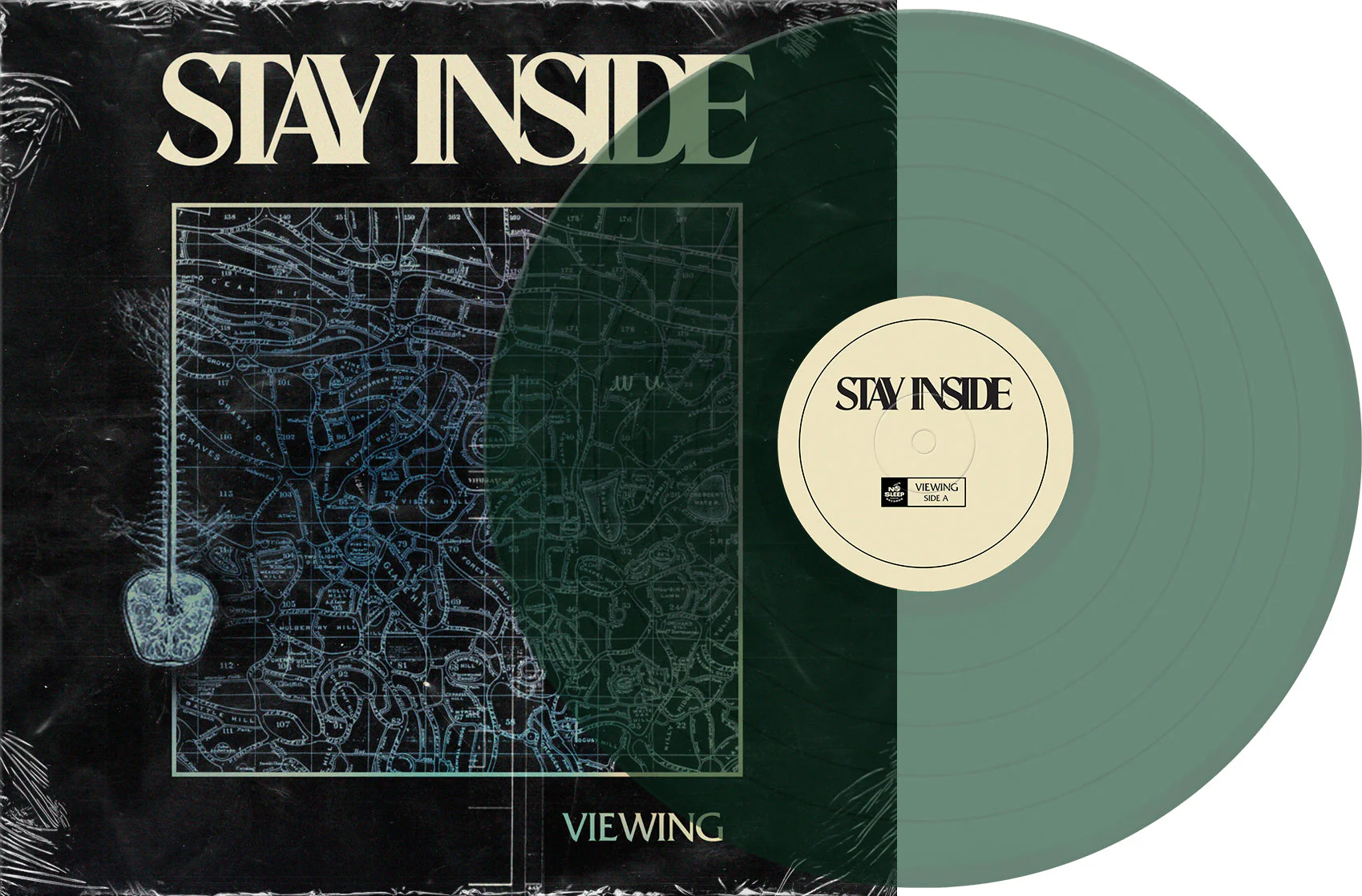 STAY INSIDE ‘VIEWING’ LP - EXCLUSIVE - LTD. 100 - TRANSLUCENT GREEN