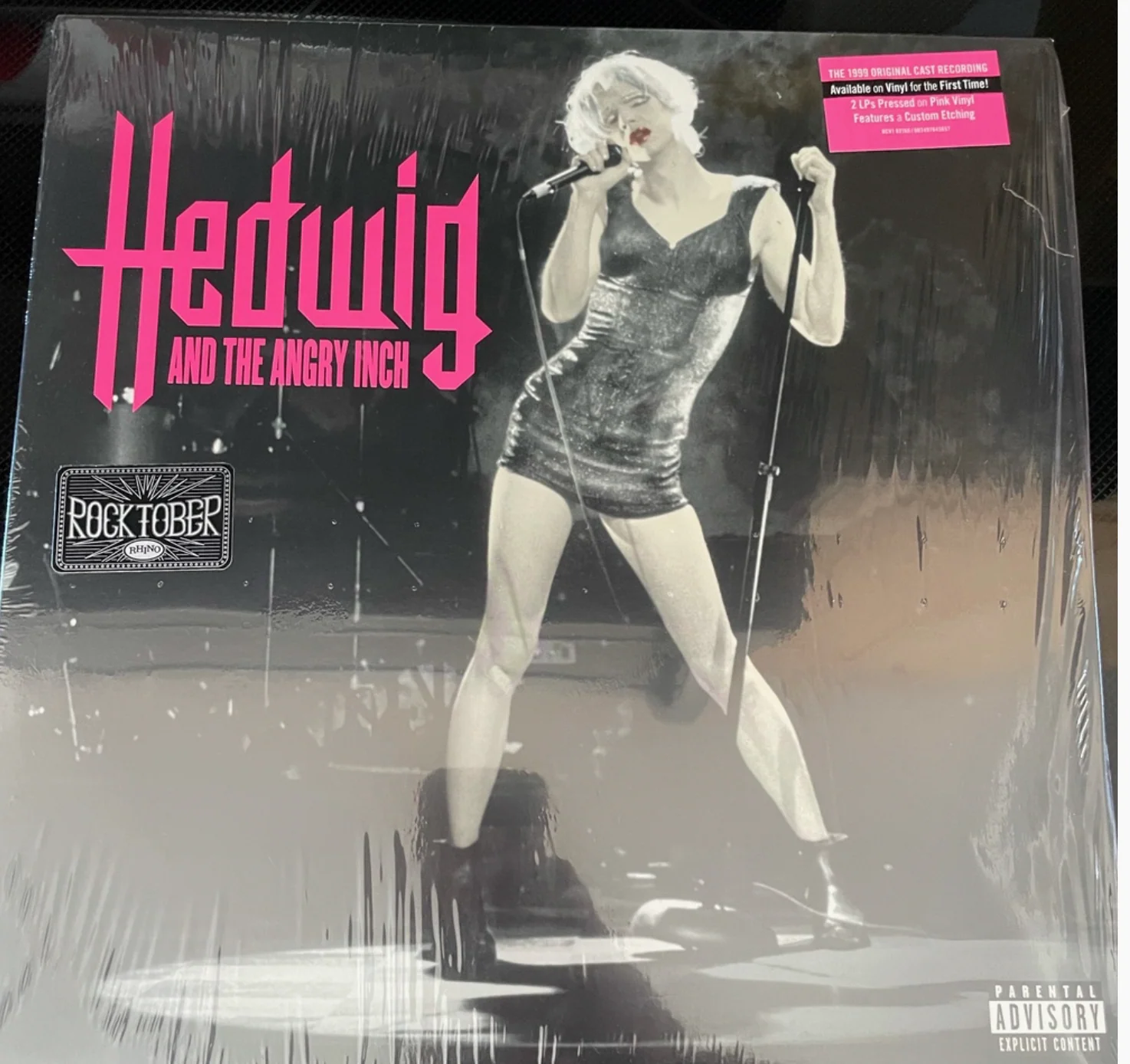 HEDWIG AND THE ANGRY INCH ORIGINAL CAST RECORDING 2LP - PINK - Image 2