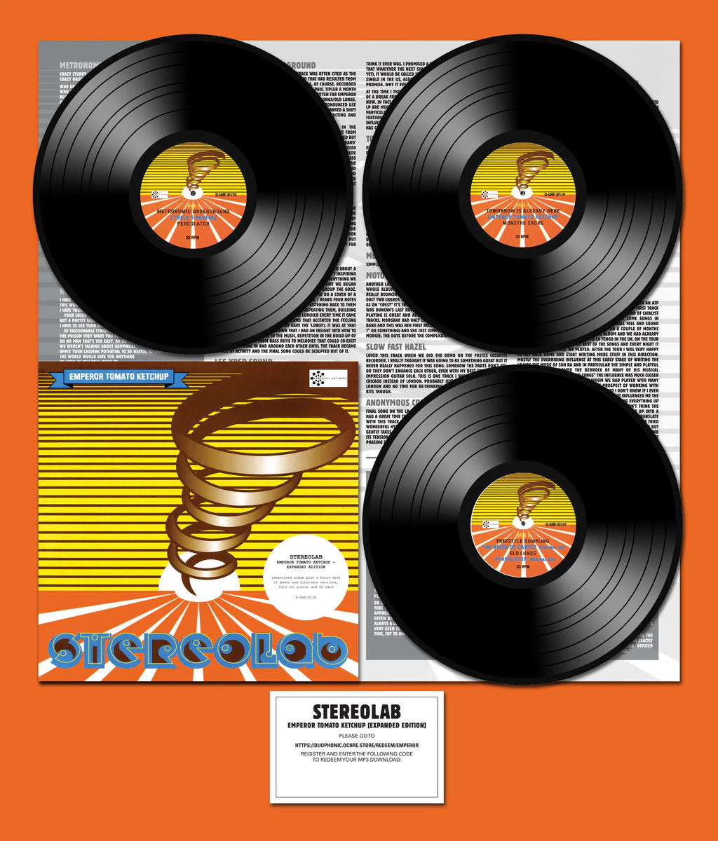 STEREOLAB 'EMPEROR TOMATO KETCHUP' 3LP - Image 2