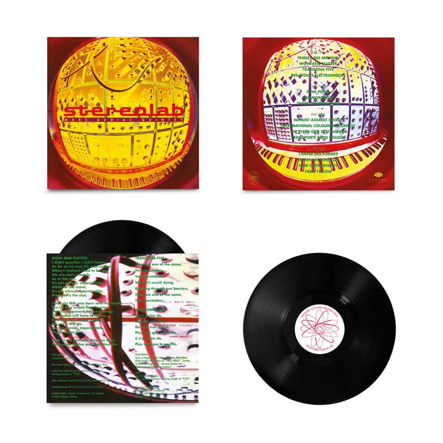 STEREOLAB 'MARS AUDIAC QUINTET' 2LP