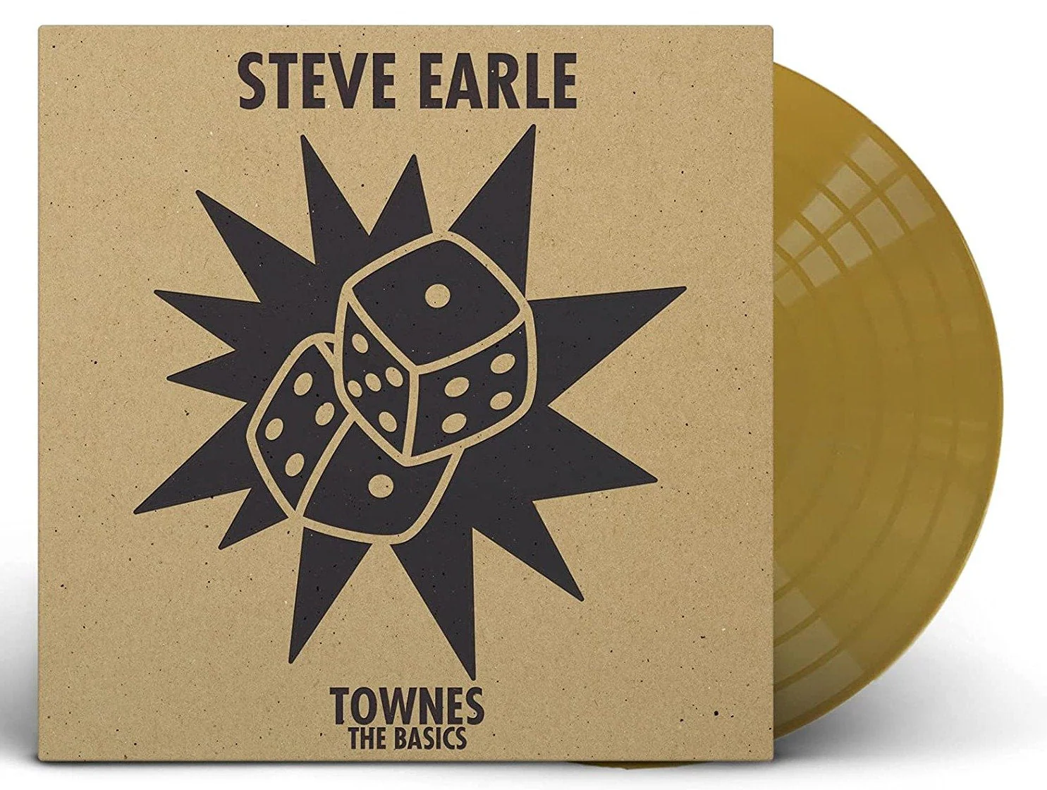STEVE EARLE 'TOWNES: THE BASICS' LP - GOLD