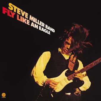 STEVE MILLER BAND 'FLY LIKE AN EAGLE' LP -BLACK/YELLOW - Image 2