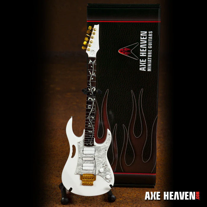 STEVE VAI MINIATURE GUITAR REPLICA COLLECTIBLE SET OF 3 FAMOUS JEM MODELS - Image 2