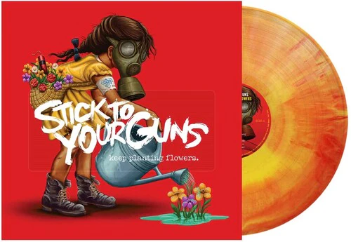 STICK TO YOUR GUNS 'KEEP PLANTING FLOWERS' LP - RED/YELLOW