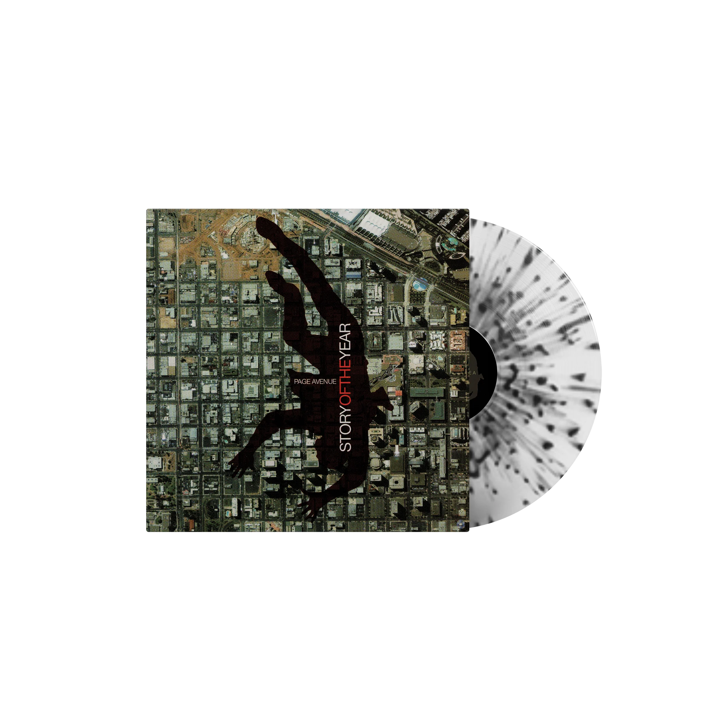 STORY OF THE YEAR ‘PAGE AVENUE’ LP - EXCLUSIVE - LTD. 300 - MILKY CLEAR/BLACK/SPLATTER