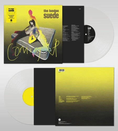 LONDON SUEDE 'COMING UP' 25TH ANNIVERSARY EDITION LP - CLEAR - Image 2
