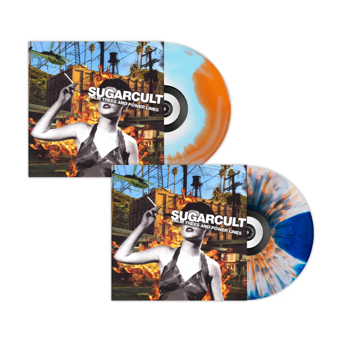 SUGARCULT 'PALM TREES AND POWERLINES' LP (Exclusive “ Various Color Vinyl)