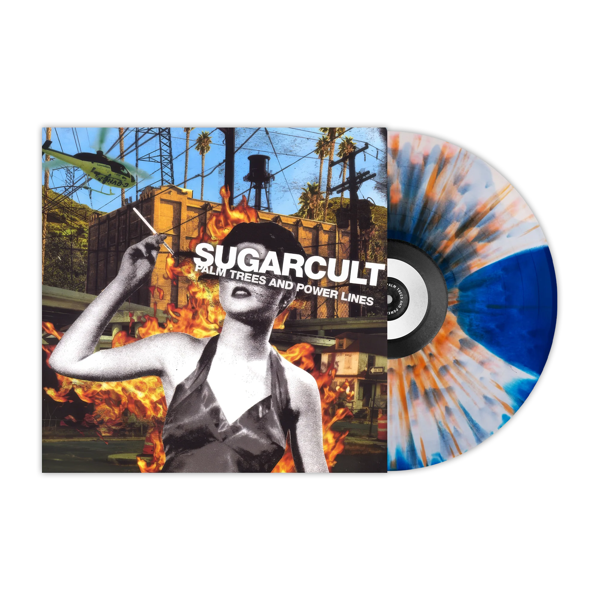 SUGARCULT 'PALM TREES AND POWERLINES' LP (Exclusive “ Various Color Vinyl) - Image 2