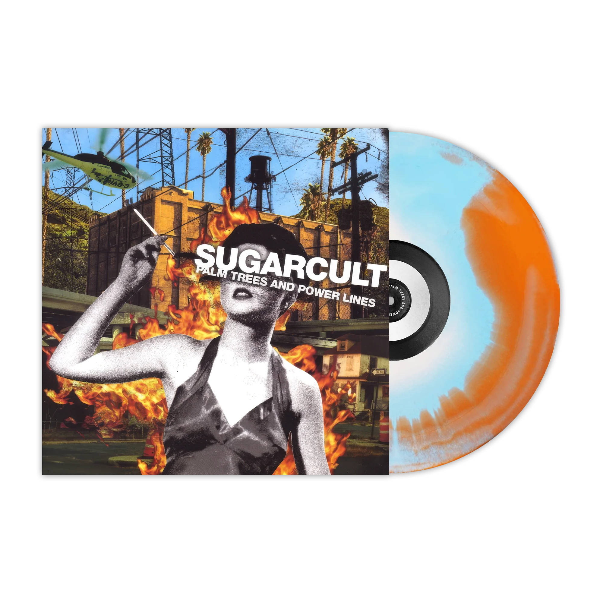 SUGARCULT 'PALM TREES AND POWERLINES' LP (Exclusive “ Various Color Vinyl) - Image 3