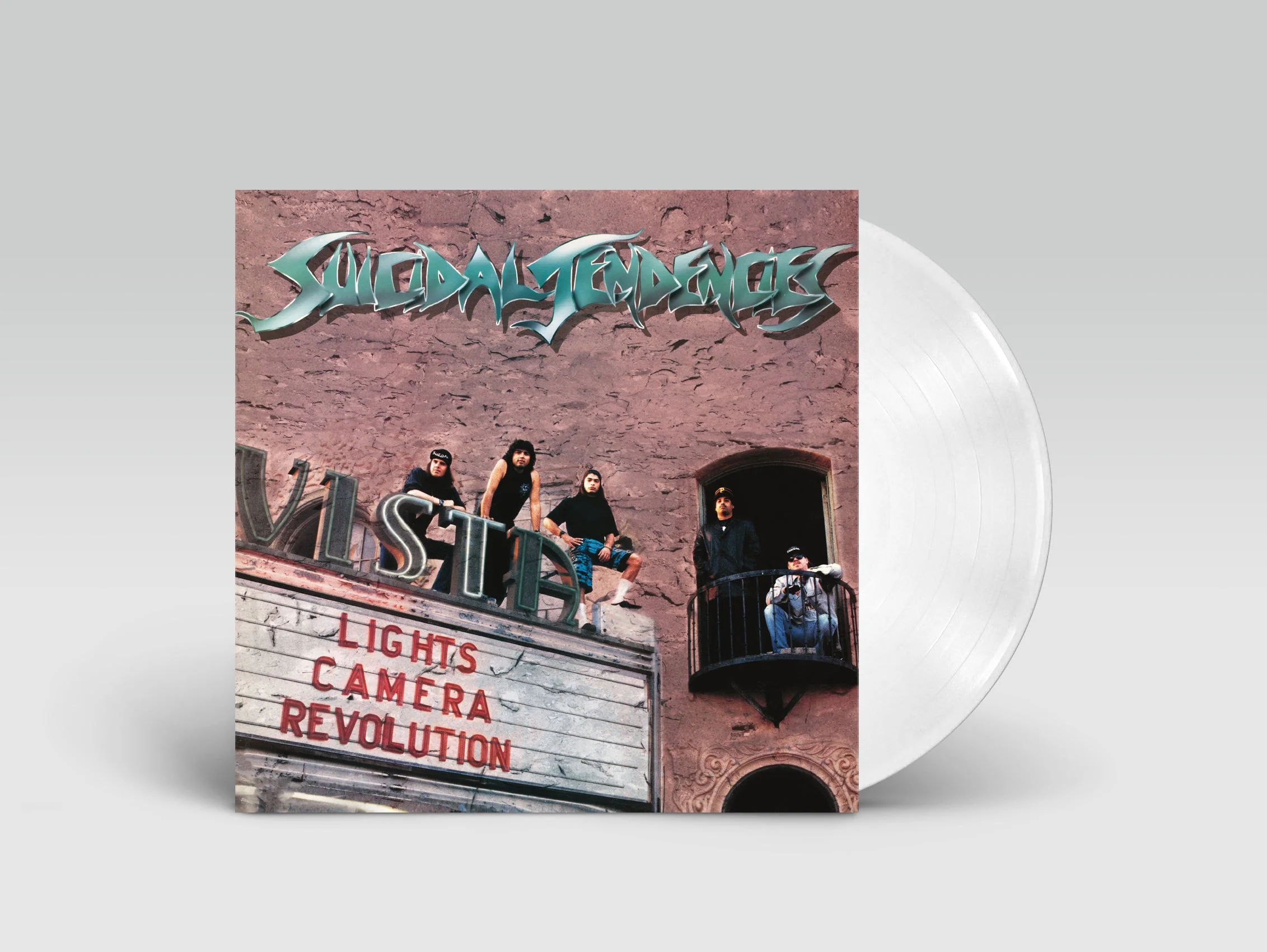 SUICIDAL TENDENCIES ‘LIGHTS CAMERA REVOLUTION’ LP - EXCLUSIVE - LTD. 333 - WHITE