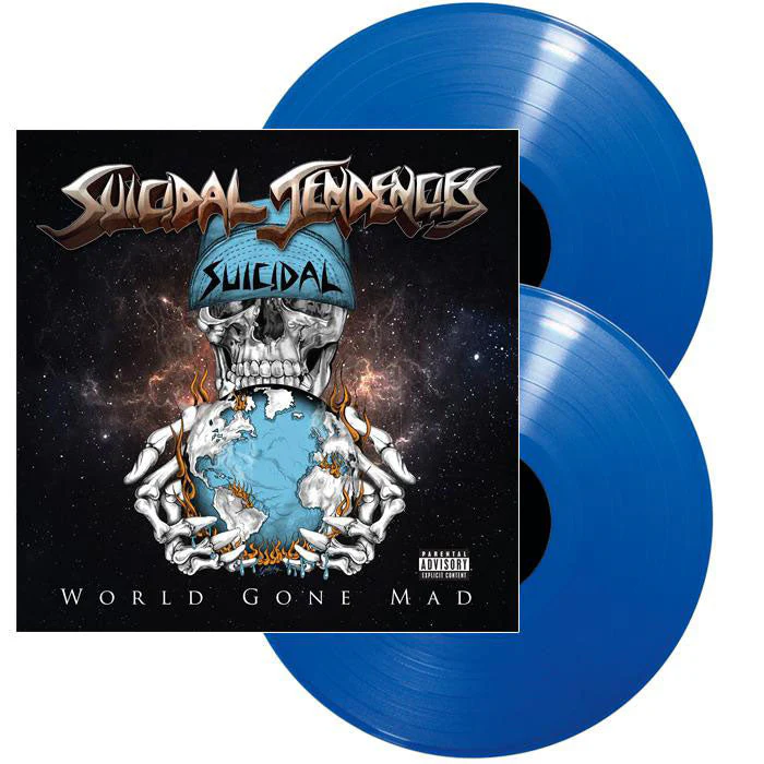 SUICIDAL TENDENCIES 'WORLD GONE MAD' 2LP - LTD. - BLUE