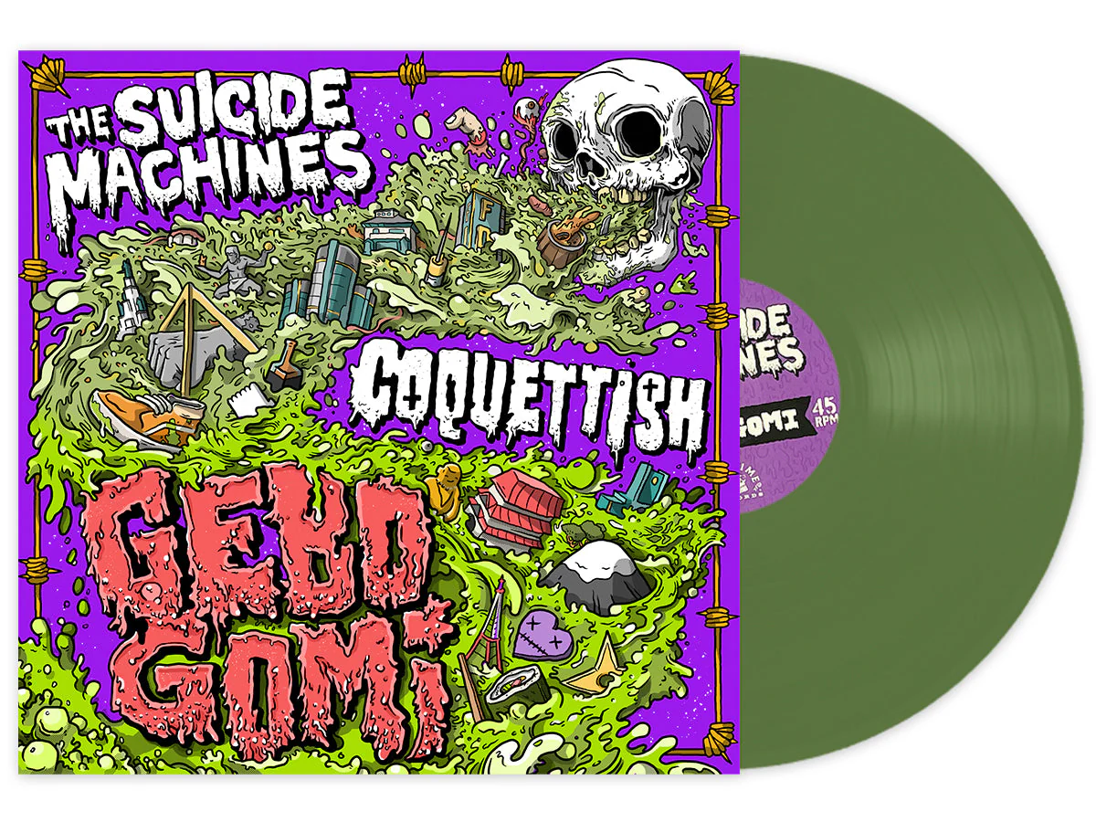 SUICIDE MACHINES/COQUETTISH + JER LIMITED VINYL BUNDLE - 2 EXCLUSIVE VARIANTS - Image 2