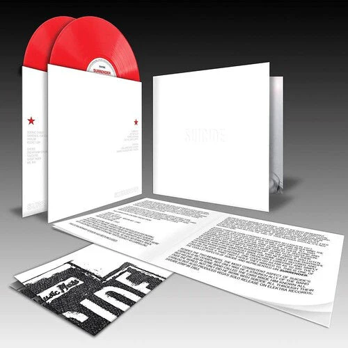 SUICIDE 'SURRENDER' 2LP - BLOOD RED