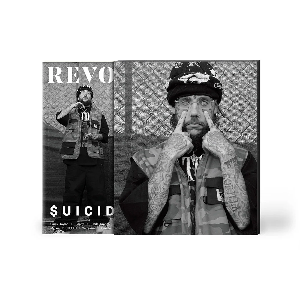 $UICIDEBOY$ x REVOLVER BUNDLE – 2023 FALL ISSUE W/ 'LONG TERM EFFECTS OF SUFFERING' LP & 'SING ME A LULLABY, MY SWEET TEMPTATION' LP - EXCLUSIVE - LTD. 500 - Image 4