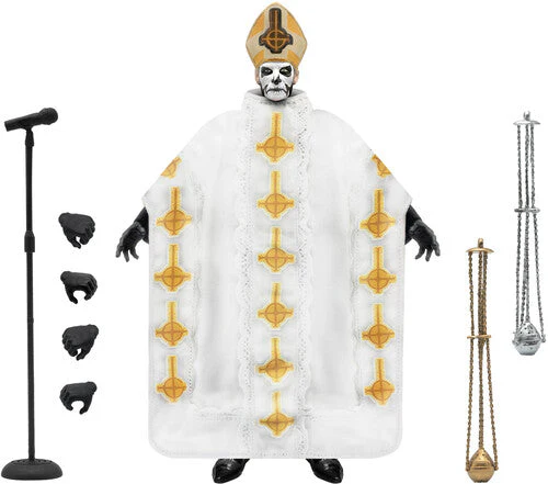 GHOST 'GHOST ULTIMATES! WAVE 1 - PAPA EMERITUS I' ACTION FIGURE - Image 4
