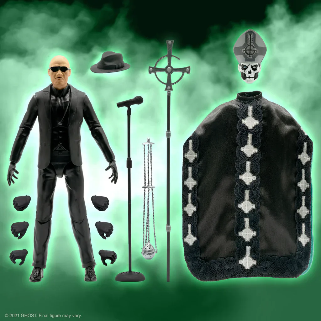 GHOST 'GHOST ULTIMATES! WAVE 2 - PAPA EMERITUS II' ACTION FIGURE - Image 4