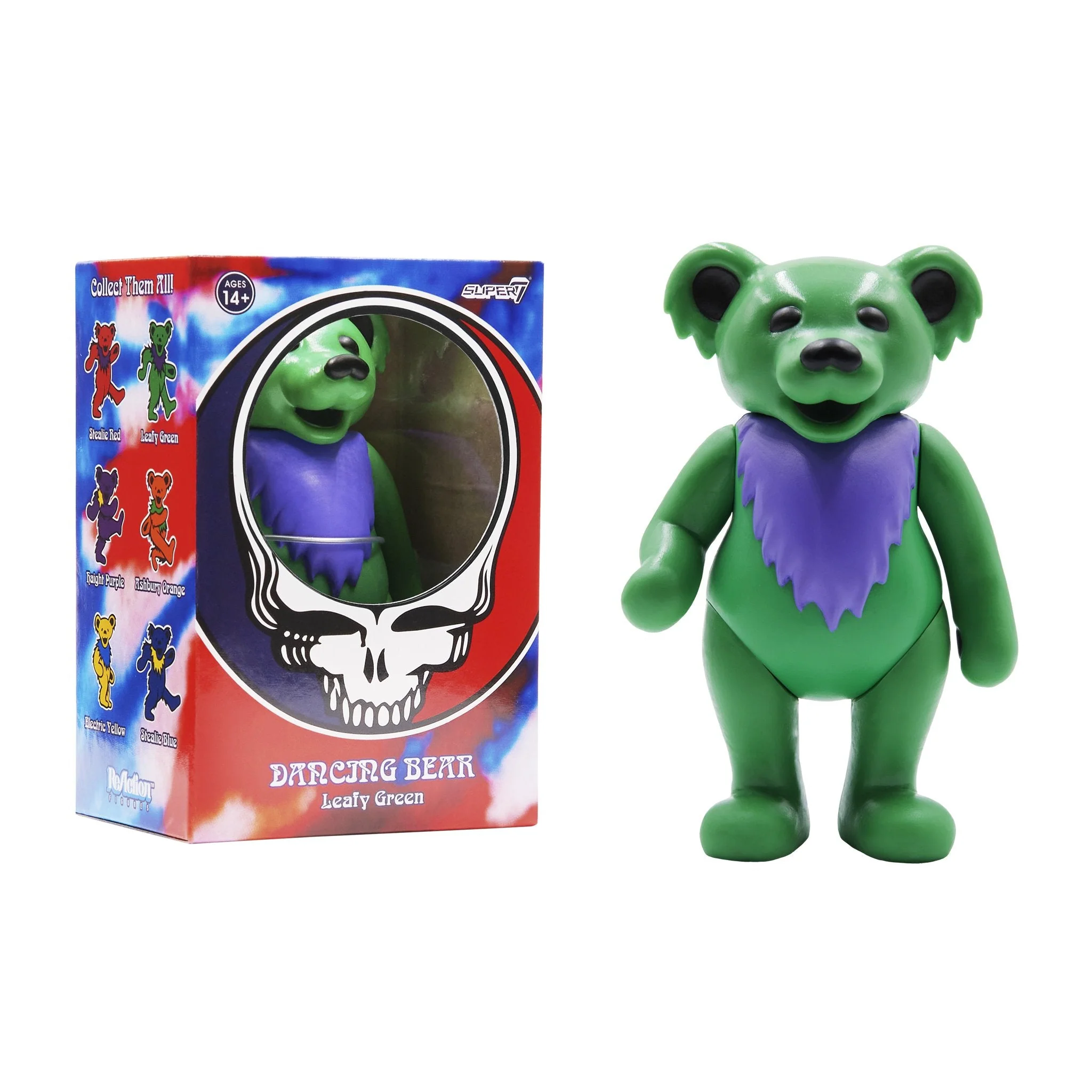 SUPER7 REACTION GRATEFUL DEAD W2 DANCING BEARS SET - Image 5